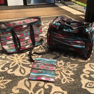Never Ised Tribal 3 Piece Travel Set